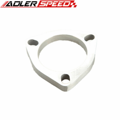 2.5'' inch ID 3 Bolt SS304 Slotted Flange Exhaust Downpipe Pipe Catback Header