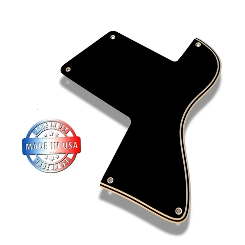 5 ply Black/Cream WIDE BEVEL Pickguard for 1959-1961 Gibson Les Paul Special