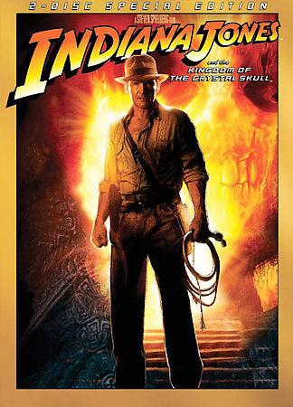 DVD - Indiana Jones and the Kingdom of the Crystal Skull (2008)