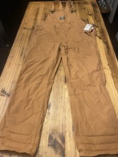 Vans Groundwork Lightweight Overalls Kids Size XL 26&rdquo; Inseam New Tags $75