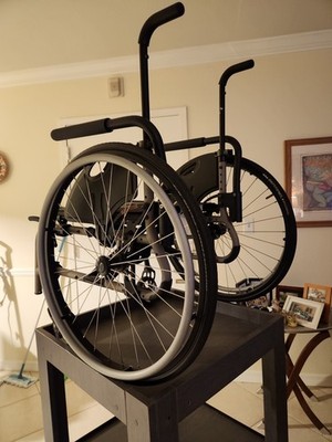 Quikie 2 LITE- FRAME ONLY for pickup only -Folding Wheelchair Lightweight Used