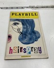 Hairspray Broadway Musical Playbill Signed by Cast Member — photo 1
