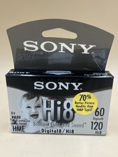 Sony Hi8 Tape. New. Free Shipping.
