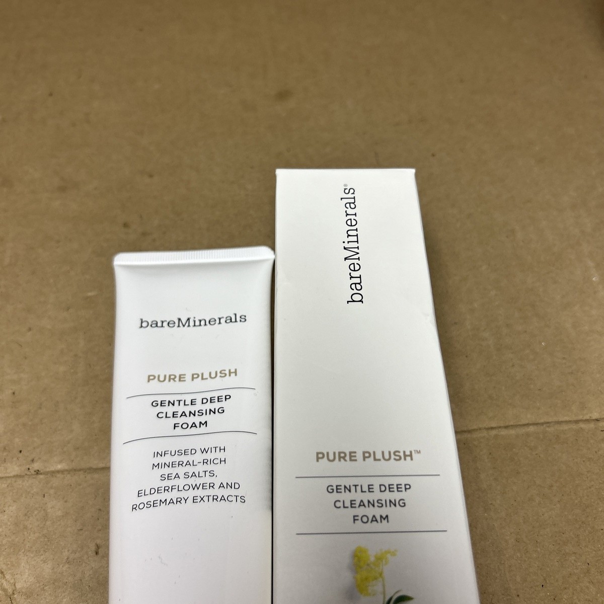 bareMinerals Pure Plush Gentle Deep Cleansing Foam 120g for