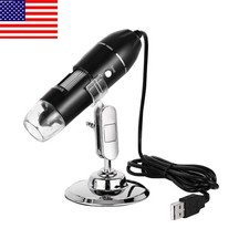 Digital USB Microscope Camera 500X LED Magnifier for Cell Phone Repair 1600X