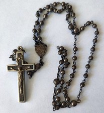 Bardzo stary różaniec Oko Opatrzności