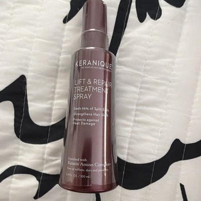 Keranique Lift & Repair Treatment Spray Heat Protect Sulfate-Free 3.4 fl oz