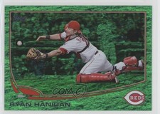 2013 Topps Emerald Foil Ryan Hanigan #649 0a1