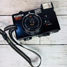 Konica EFJ Auto Date 35mm Film Camera Black Very Good JP