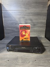JVC HR-S3500U Super VHS ET S-VHS VCR 4-Head Hi-Fi Tested No Remote
