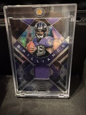 2023 Panini Spectra - Brilliance Lamar Jackson #BRI-LJA Astral Prizm /99 (MEM)