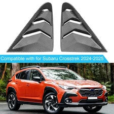 Rear Side Window Blinds Quarter Louver Cover For Subaru Crosstrek /Hatchback 24+