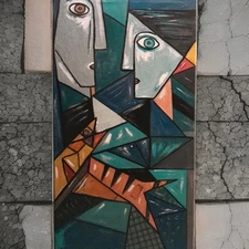 Acrylic Painting On Canvas (15 X 30)