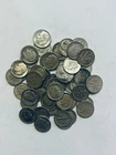 1950’S Roosevelt Dimes . 90% Silver. 50 Coin Lot.