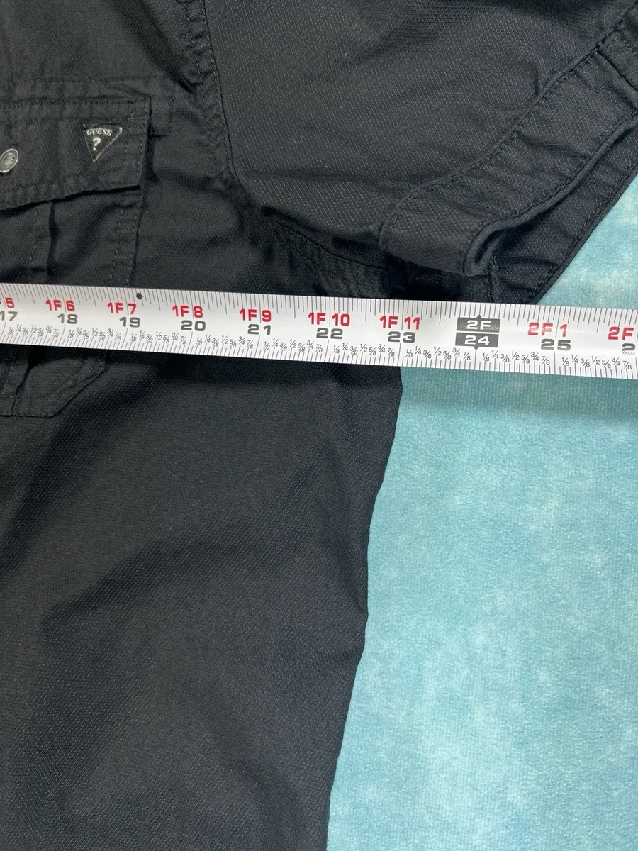 Y2K DE COLECCIÓN ADIVINA Negro Sólido DE COLECCIÓN Para Hombre XL