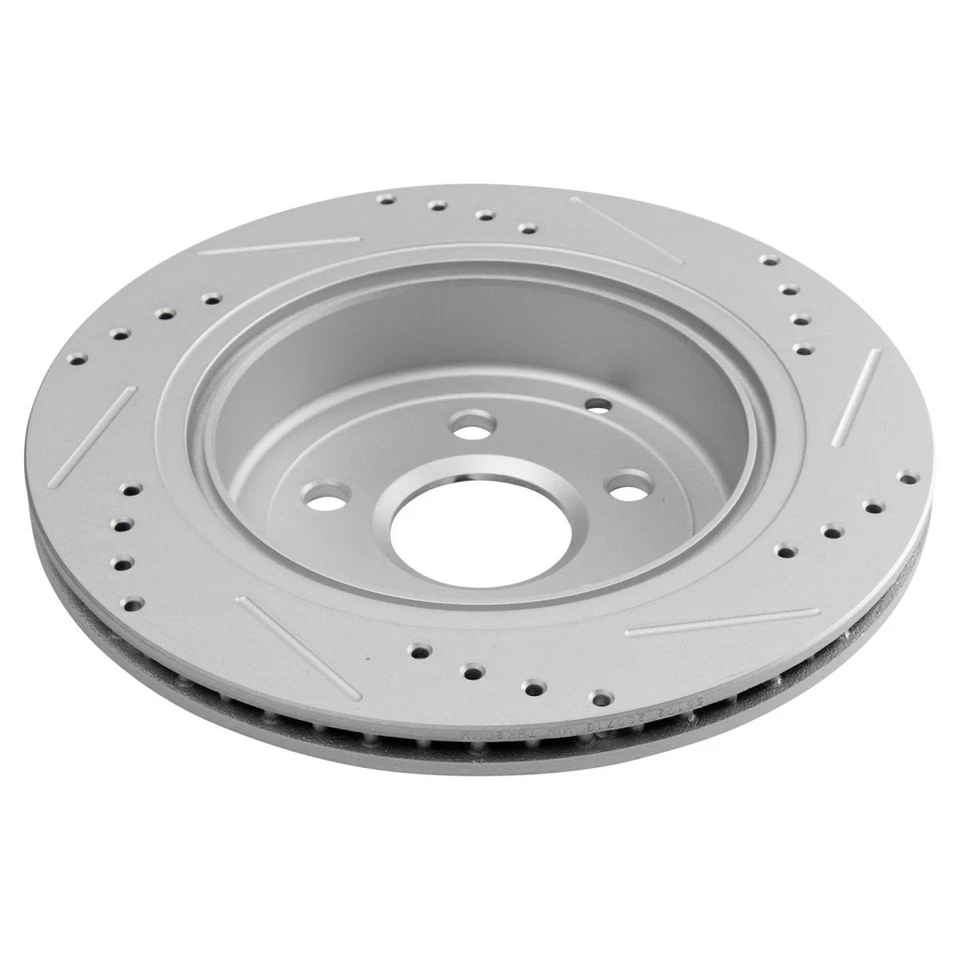 Front & Rear Brake Rotors Set For 2008-2009 Pontiac G8 Foto 4 de 4