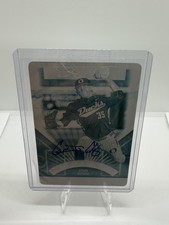 GARRETT CLEAVINGER 1/1 BASEBALL CARD PRINTING PLATE AUTOGRAPHED 2015 DONRUSS WOW