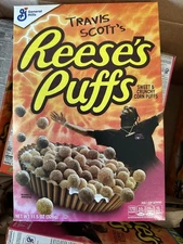 Travis Scott x Reese's Puffs Cereal Cactus Jack Sealed Box’s - Expired