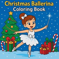 Chris Martin | Christmas Ballerina Coloring Book | Taschenbuch | Englisch (2025)