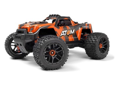 Maverick Atom AT1 1/18 4WD Elektro Monstertruck Orange 150567 Einsteiger RC Auto
