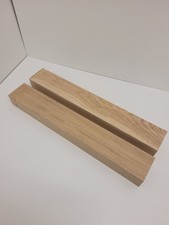 Solid Oak boards. 2 @ 400 x 60 x 40mm PAR. woodwork, crafts and DIY (1219)