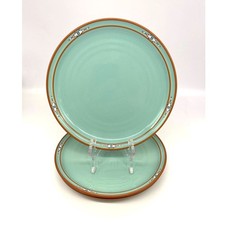 Vintage Noritake Boulder Ridge 8674 Set of 3 Stoneware Salad Plates Southwest