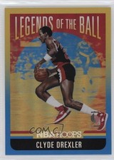 2020-21 Panini NBA Hoops Legends of the Ball Clyde Drexler #7 HOF 0zg6