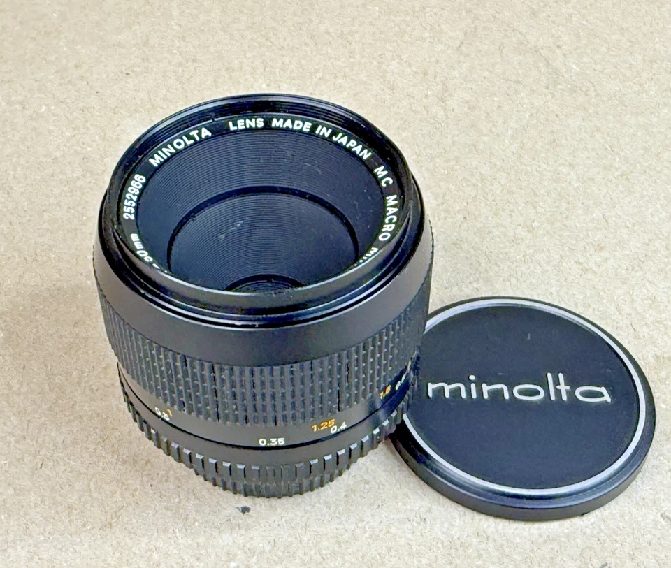 Minolta MC Macro Celtic 50mm F/3.5 MF Lens-UNTESTED - Image 3 of 4