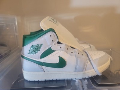 Nike Air Jordan 1 Mid Summit White Pine Green