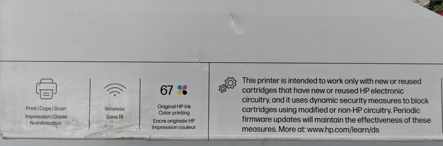 HP DeskJet 2827e Wireless Printer Print Scan Copy 9