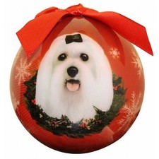 Maltese Ornament