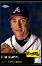 Tom Glavine 2022 Topps Chrome Platinum Anniversary #370 Braves MLB READ