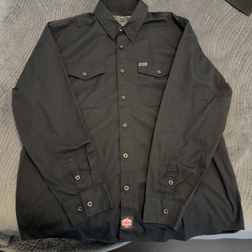 DIXXON FLANNEL COMPANY WORKFORCE FORM & FUNCTION LONG SLEEVE SHIRT SIZE 2XL