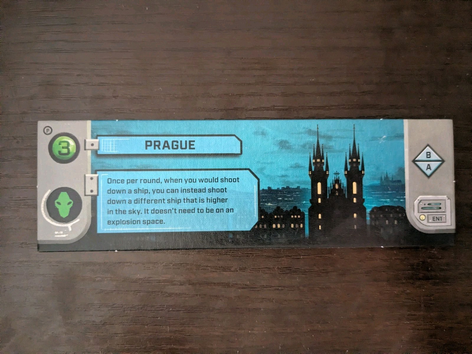 Under Falling Skies Prague Promo Tile Mini Expansion