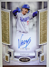 2024 Topps Tier One Breakout Autographs Miguel Vargas White Sox /199 Dodgers