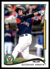 Gioskar Amaya 2014 Topps Pro Debut #143 Kane County Cougars MLB READ FREE SHIP