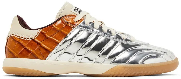 Wales Bonner x adidas Samba Millennium Silver Metallic Easy Yellow