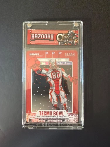 Hands Tecmo Bowl Bo Jackson Battle Arena Scoreboard 155 Brawl SB738 2026 Foil