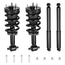 Set of 4 Complete Strut Shock For Chevy GMC Silverado Sierra 1500 2007-2018