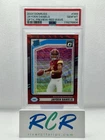 2024 Panini Donruss - Rated Rookie Jayden Daniels #389 Optic Preview Red Wave
