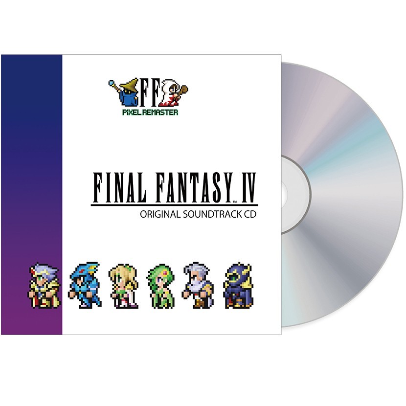 Misha  Σvolution (remaster CD) Pre-order FINAL FANTASY IV PIXEL REMASTER Original Soundtrack CD