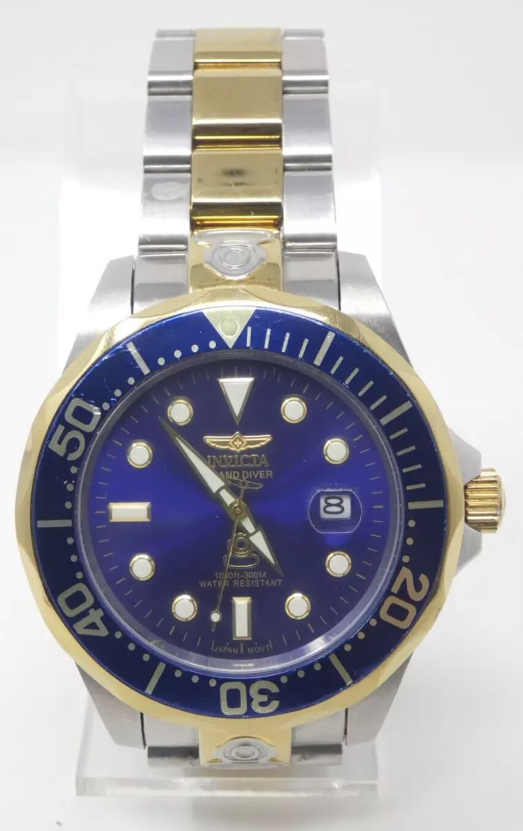 Invicta Men s Grand Diver Stainless Steel Automatic Watch 3049 eBay