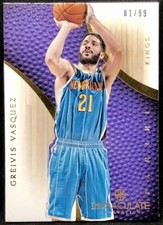 GREIVIS VASQUEZ 12-13 Panini Immaculate Collection BASE #01/99 ! FIRST ONE MADE!