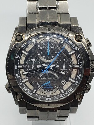 Bulova Precisionist ステンレススチール 時計 Bulova Precisionist ステンレススチール 時計