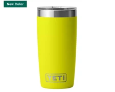 New! Genuine Yeti "Rambler" 10oz with Magslider Lid in Firefly Yellow