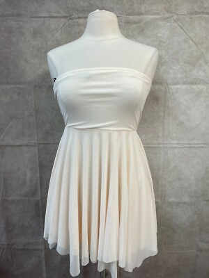 Forever 21 Women's Short Dress Cream Size M | eBay