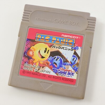 Gameboy Nintendo PAC PANIC Cartridge Only gbc