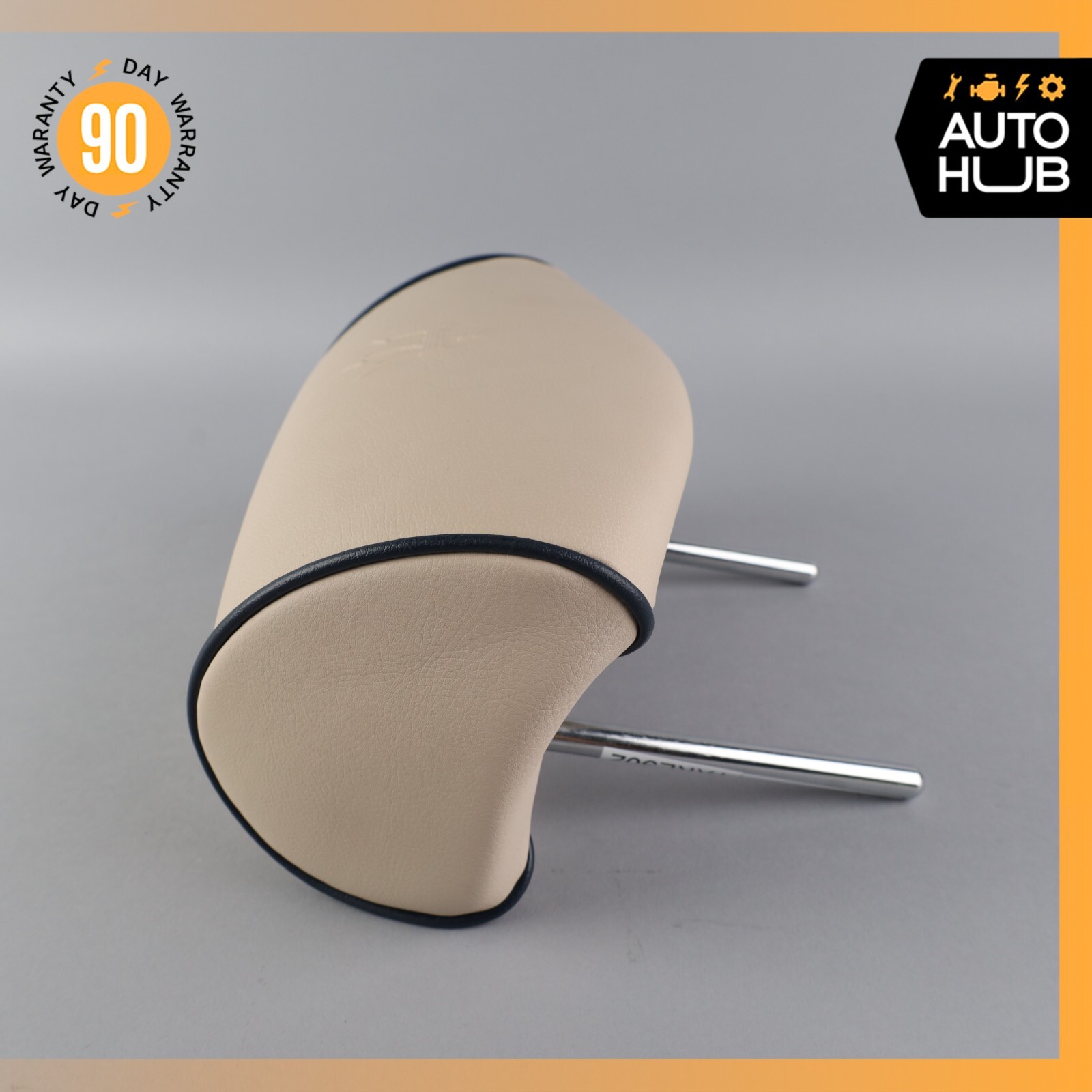 09-13 Maserati Quattroporte S M139 Rear Right or Left Seat Headrest Beige OEM