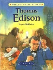 Thomas Edison: The Wizard Inventor (Whats Their Story) - Hardcover - GOOD
