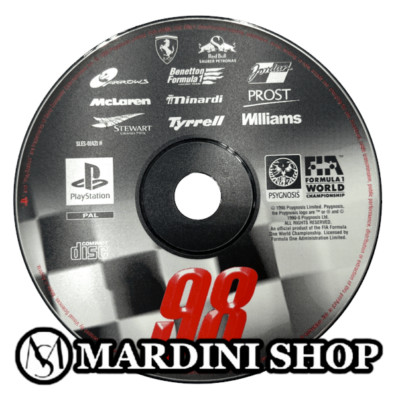 Formula 1 98 - Sony PlayStation1 Ps1